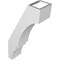 Ekena Millwork 3 1/2-in. W x 8-in. D x 16-in. H Balboa Architectural Grade PVC Knee Brace BRCP035X08X16BOA - alternate 3